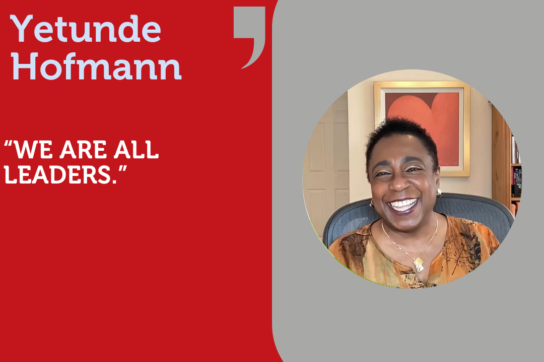 “We are all Leaders.” In Conversation with Yetunde Hofmann | Speakers ...